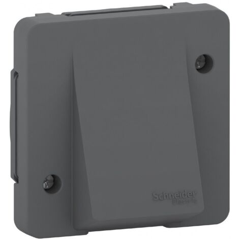 Sortie de câble IP55 IK08 connexion auto - Composable - Gris - Mureva Styl
