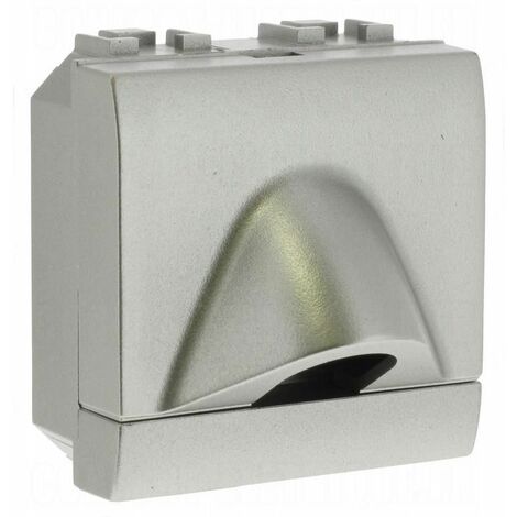 Sortie de câble Livinglight Ø 9 mm 2 modules Tech NT4954