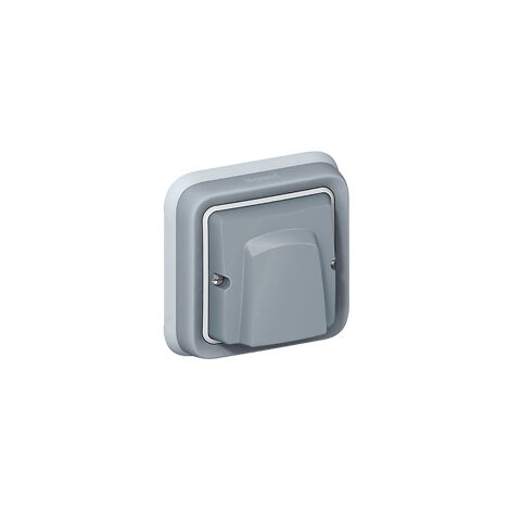 Sortie de câbles Plexo complet encastré gris 20A avec bornier LEGRAND 069849