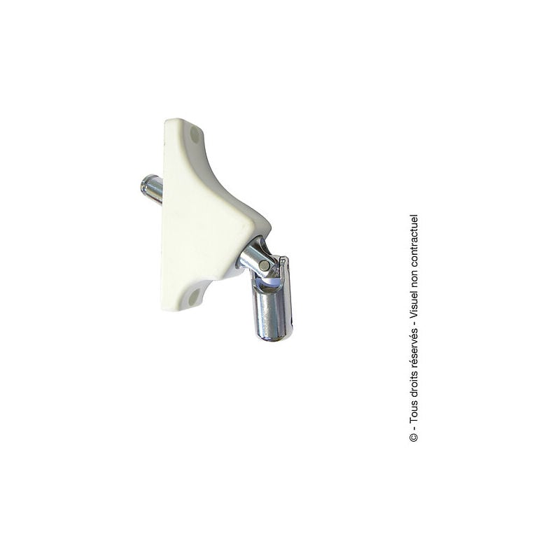 Sortie de caisson 90° avec double cadran volet roulant blanc torbel - 841300
