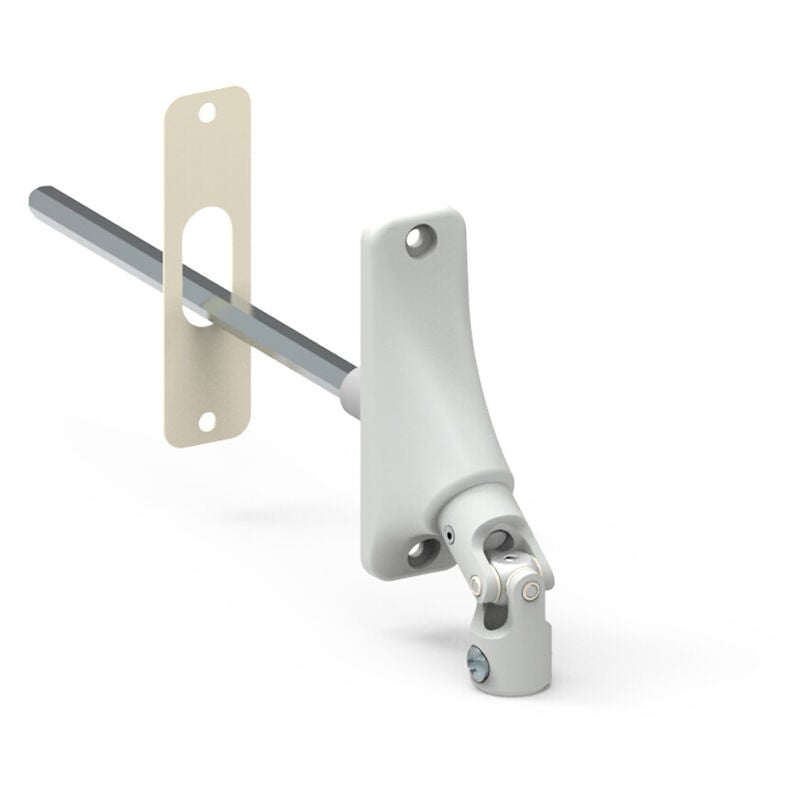 Sortie de caisson volet roulant embase étroite 6P7 à 90°