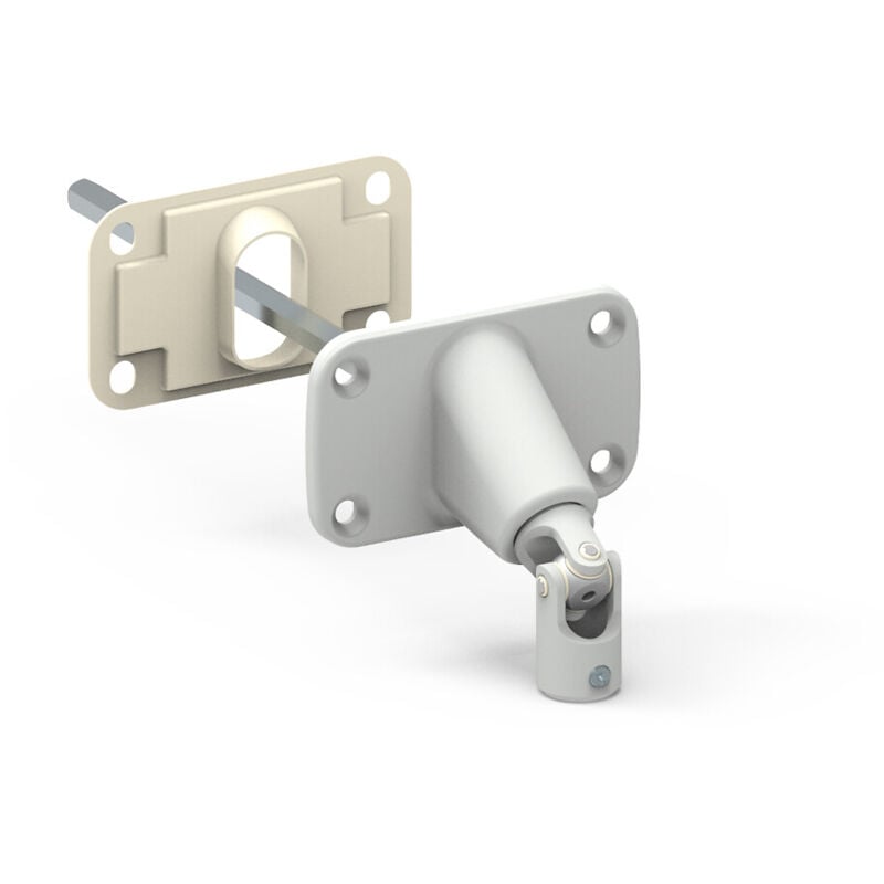 Sortie de caisson volet roulant embase large 6P7 à 90°