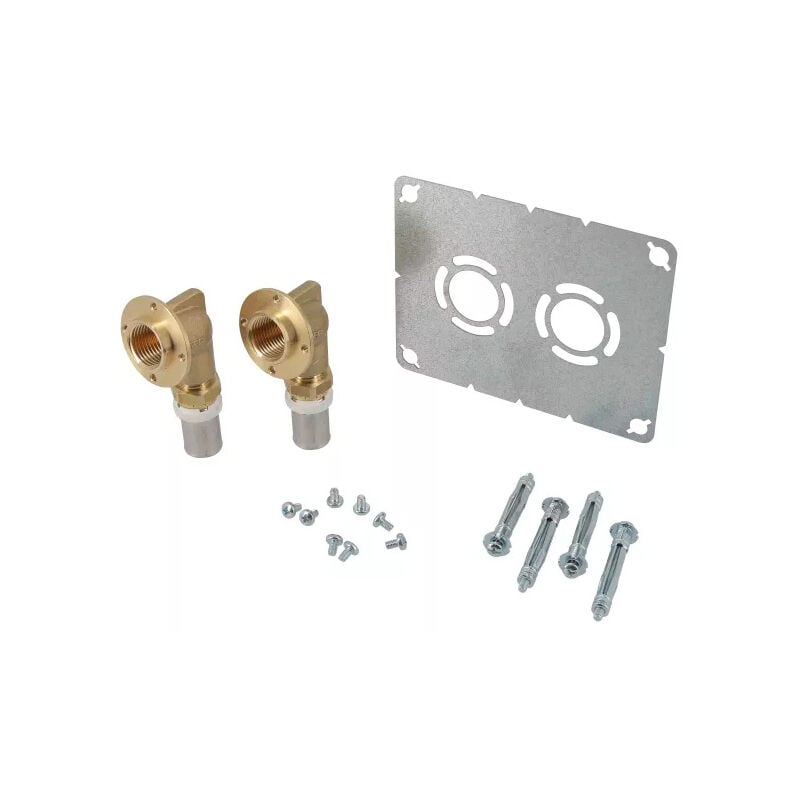 Nicoll - Sortie de cloison 1/2'' entraxe 50mm fluxo à sertir Ø16