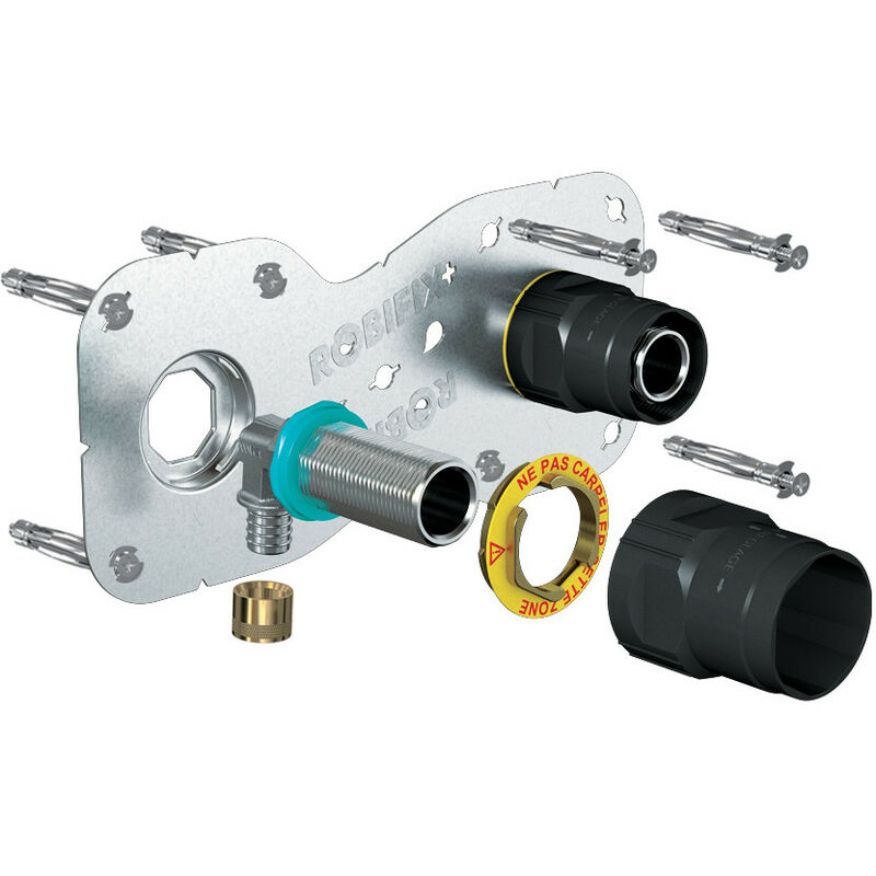 Robifix + (Douche/Bain Douche) 150mm per Ø12 - M3/4' (20/27) à Glissement