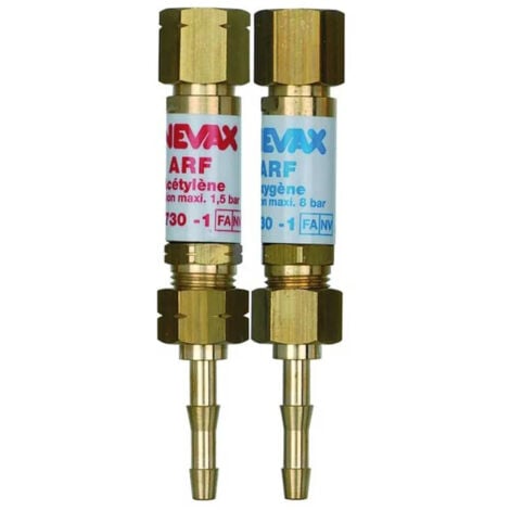Sortie de manodétendeur ARF oxygène et acétylène