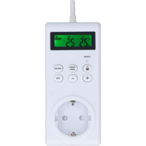 Sortie de Thermostat sans fil, Programmable, régulateur de température automatique, interrupteur, prise ue, 230V