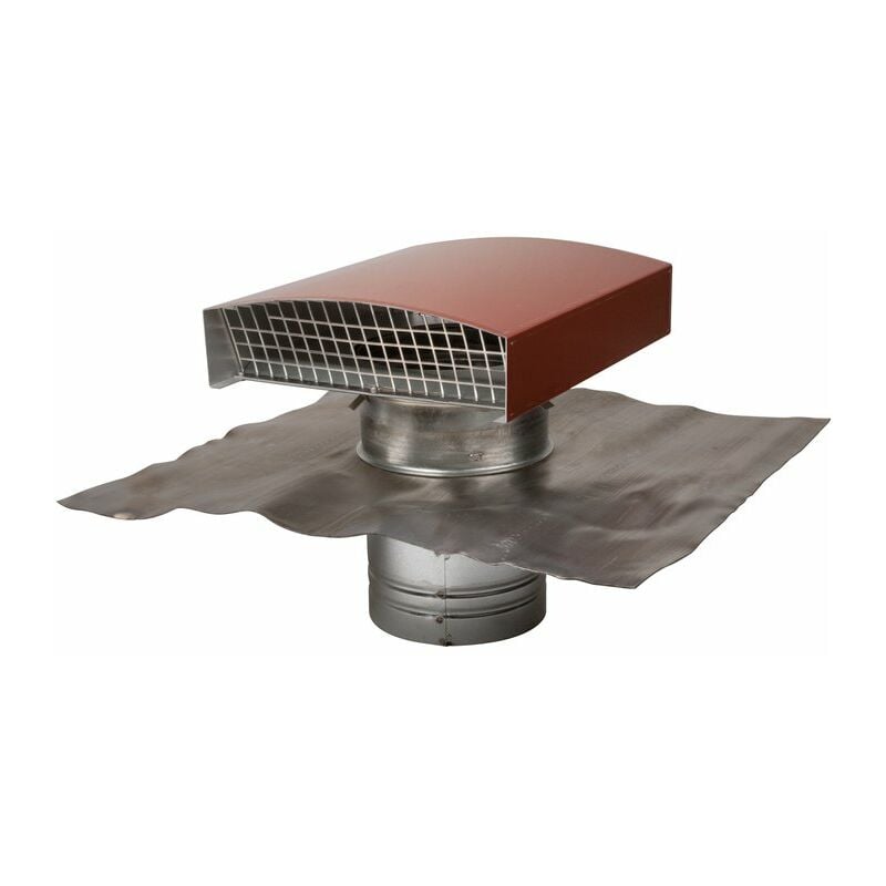 Anjos Ventilation - Sortie de toit finition ardoise - diamètre 160 mm - vmc double flux - Anjos