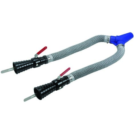 Sortie double pour extracteur de gaz d'échappement EG 0405 - EG 0406 - CLAS Equipements