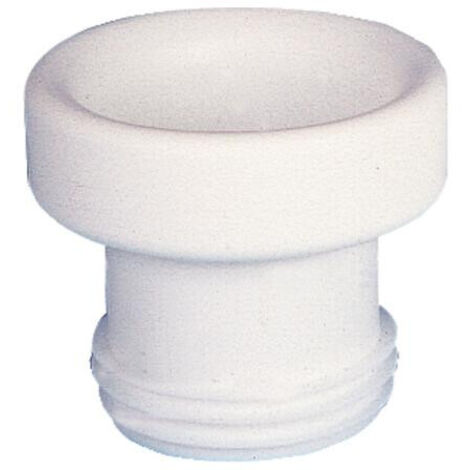 SORTIE DROITE SOUPLE PLASTIQUE AVEC JOINT A LEVRE