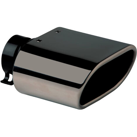 Sortie Echappement DTM2 Universelle - Gun Metal - Int 65mm - Ext 148x80mm - Long 178mm - Sortie 148x80mm
