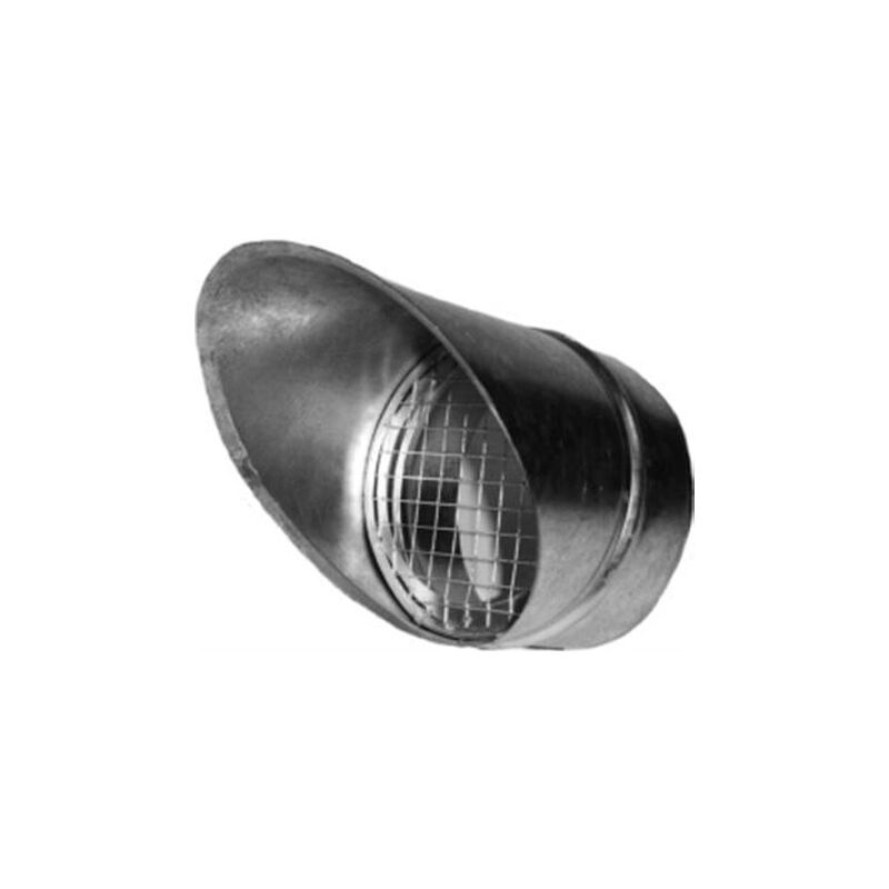 Unelvent - auvent pare pluie en galva diamètre 125 mm