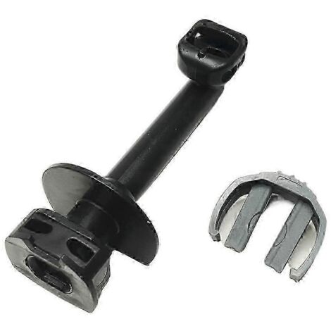 Sortie longue HD + collier de serrage pour Karcher 4.064-069.3 KHD4 - Pièce de rechange de haute qualité, noire