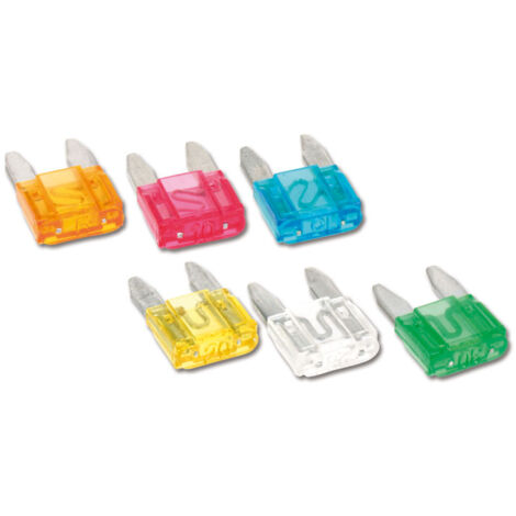 Sortiment KFZ-Mini-Flachsicherungen, 120-teilig