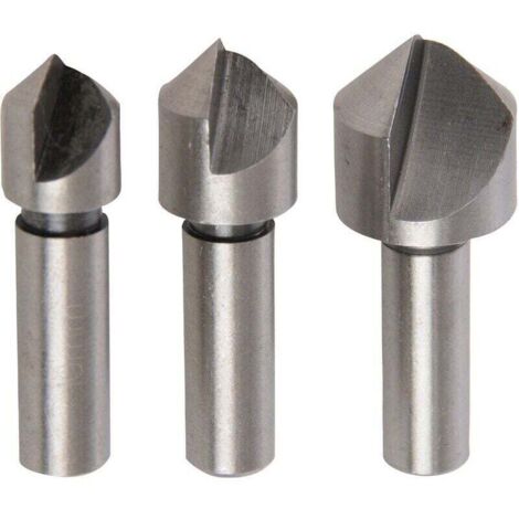 SORTIMENTIERTE KONISCHE STAHLBURGER, 3 STÜCK SILVERLINE