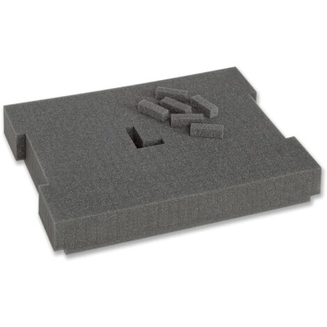 Sortimo 600.000.3672 L-BOXX 102 Insert en mousse 1 pièce (L x l x H) 405 x 315 x 55 mm S313691