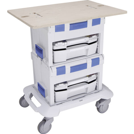 Sortimo L-BOXX 100.001.0163 Mobile Arbeitsplatte Holz geölt (L x B x H) 700 x 490 x 18 mm