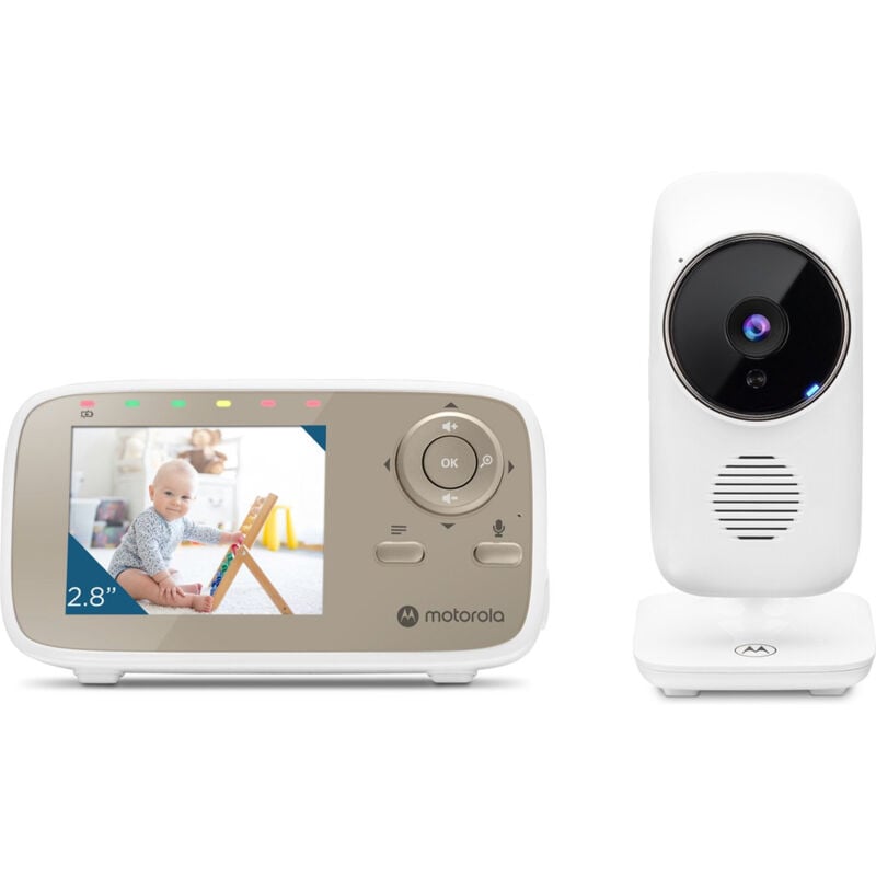 Image of Nursery VM483 Baby Monitor Video Baby Monitor Infrarossi e Zoom Digital - Motorola