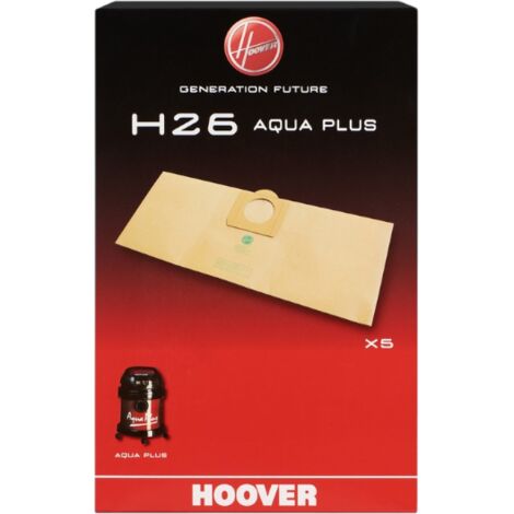 SOS Accessoire Boite de 5 sacs H26 pour Aspirateur HOOVER 09177445