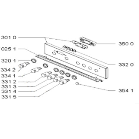 SOS Accessoire Bouton pour Four, cuisinière LADEN 480121100272
