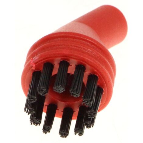 SOS Accessoire Brossette nylon rouge pour Nettoyeur vapeur POLTI M0006457