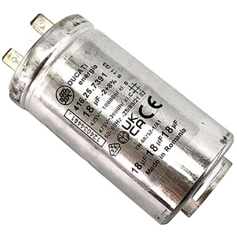 SOS Accessoire Condensateur 18µf pour Sèche-linge ELECTROLUX 1240344612