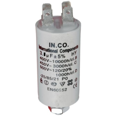 SOS Accessoire Condensateur 3µF universel pour Lave-vaisselle TOUTES MARQUES 481912118102