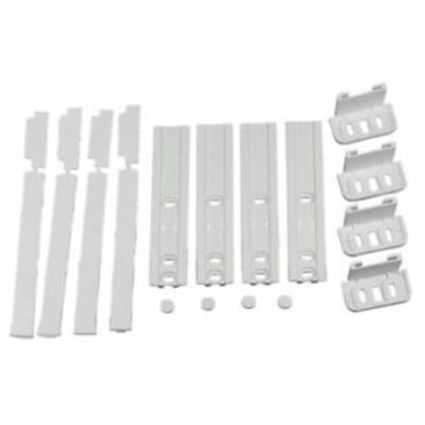 SOS Accessoire Ensemble glissières de porte pour Réfrigérateur, congélateur 481231019131, C00312150 AEG, ARISTON HOTPOINT, ARTHUR MARTIN ELECTROLUX, B