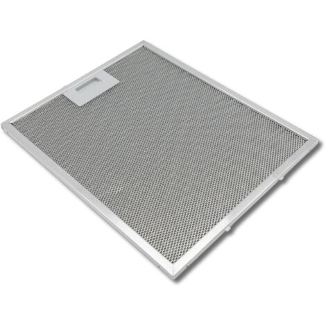 SOS Accessoire Filtre antigraisse métal 352x284 mm pour Hotte 49016227 AYA, BLUESKY, CANDY, ELCOLUX, FIRSTLINE, FRANCIA, GLEMGAS, HYGENA, PROLINE, ROS
