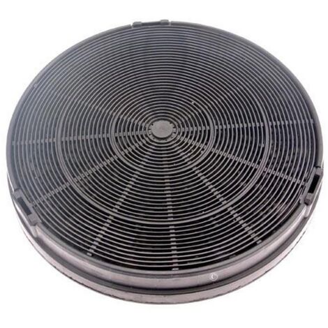 SOS Accessoire Filtre charbon rond type 196 (à l'unité)  196X32 mm pour Hotte WHIRLPOOL 481281718552