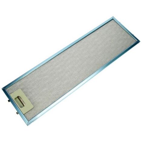 SOS Accessoire Filtre métal antigraisses (a l'unité) pour Hotte 481248088057 BAUKNECHT, IKEA WHIRLPOOL, SCHOLTES, WHIRLPOOL