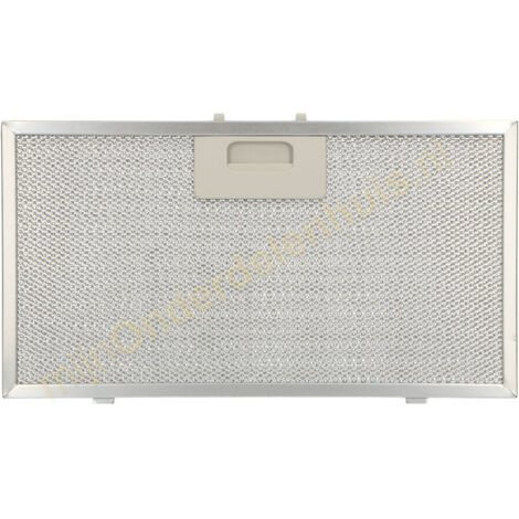 SOS Accessoire Filtre métallique à graisse 329X177mm pour Hotte WHIRLPOOL C00321421, 480122101731