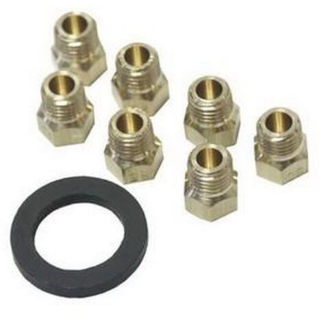 SOS Accessoire Kit Injecteurs, gicleurs butane / propane pour Four, cuisinière - 481931039347 WHIRLPOOL, IGNIS, BAUKNECHT, IKEA WHIRLPOOL, RADIOLA