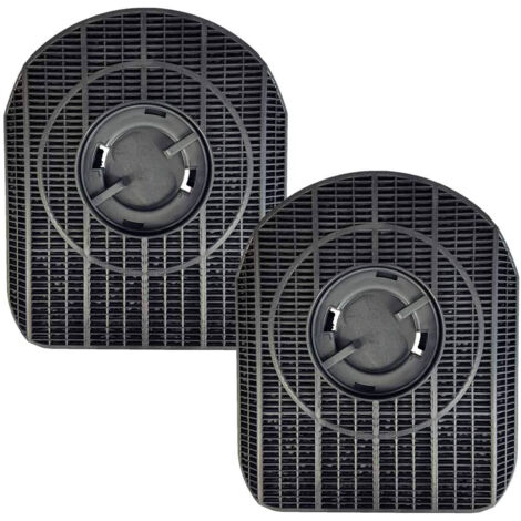 SOS Accessoire Lot de 2 filtres à charbon TYPE 200 pour Hotte 481281718522, CHF200 BAUKNECHT, ELICA, IGNIS, KITCHENAID, SCHOLTES, WHIRLPOOL