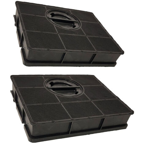 SOS Accessoire Lot de 2 filtres rectangulaire FAT303 type 303 pour Hotte WHIRLPOOL 484000008581, C00307667