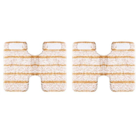 SOS Accessoire Lot de 2 lingettes sol délicat pour Nettoyeur vapeur POLTI PAEU0317