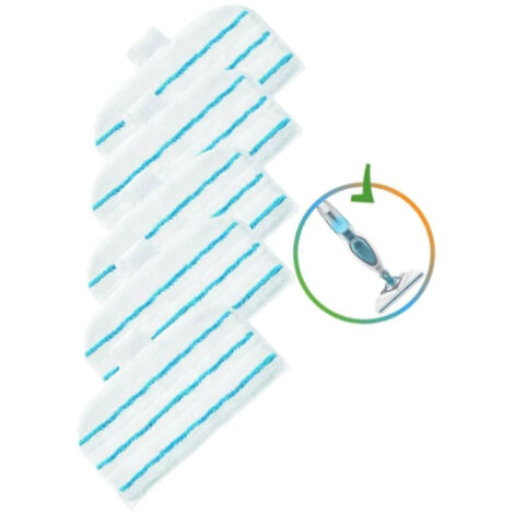 SOS Accessoire Lot de 5 lingettes microfibres pour Nettoyeur vapeur 90585868