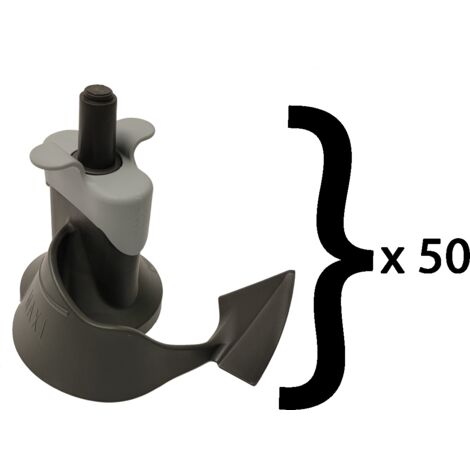 SOS Accessoire Lot de 50 Pales et joints ACTIFRY pour Friteuse, Airfryer SEB XA900302, SS-990596