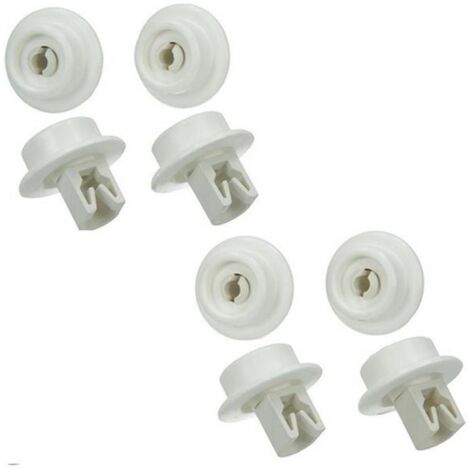 SOS Accessoire Lot de 8 roulettes panier inférieur pour Lave-vaisselle ELECTROLUX 50279059005