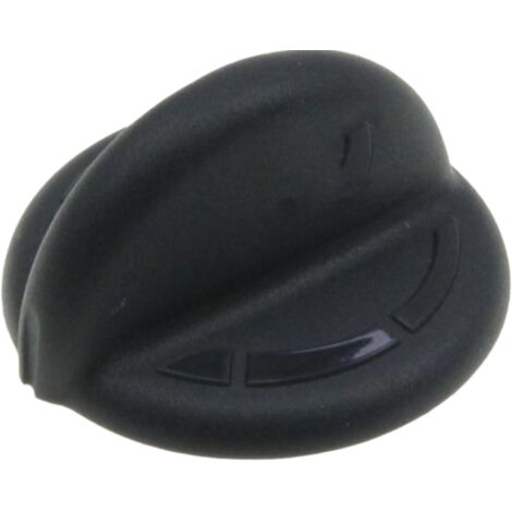 SOS Accessoire Manette, Bouton noir pour Plaque de cuisson HERSTELLER 81596