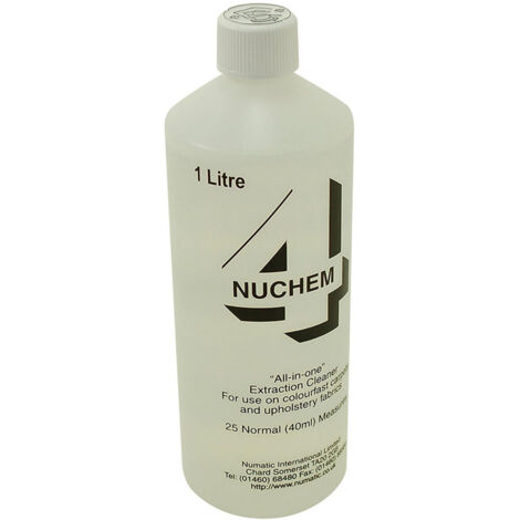 SOS Accessoire Nuchem 4 Nettoyant pour tapis pour Accessoires et entretien NUMATIC 219297