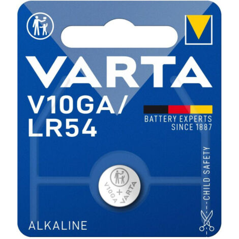 SOS Accessoire Pile bouton V10GA - LR54 pour Accessoires et entretien VARTA 4274101401
