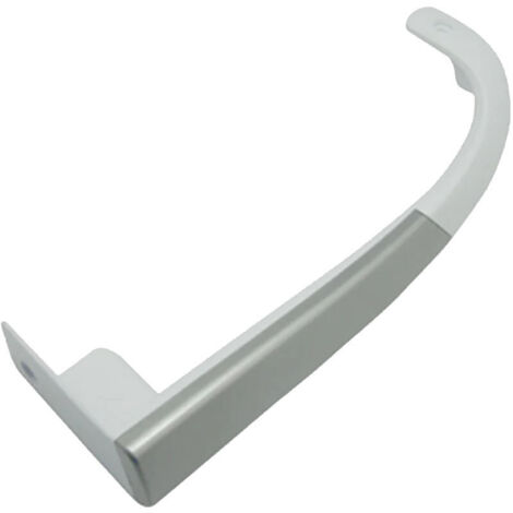 SOS Accessoire Poignée de porte supérieure (partie réfrigérateur fixation à gauche) pour Réfrigérateur, congélateur 4323290100 BEKO