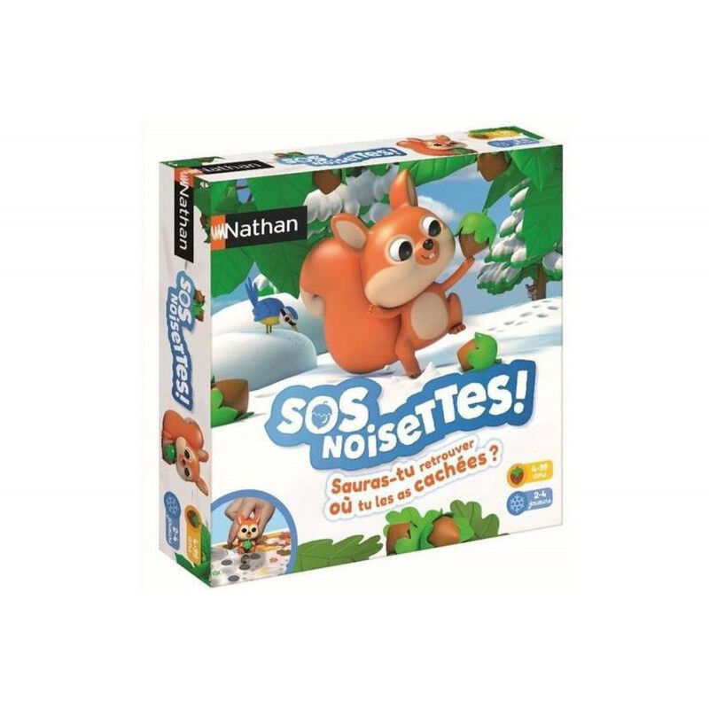 Nathan Sos Noisettes, jeu coopératif
