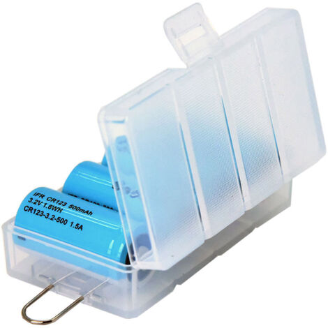 Soshine SBC-027 Batteriebox 4x CR123A, 16340 (L x B x H) 73 x 41 x 22 mm