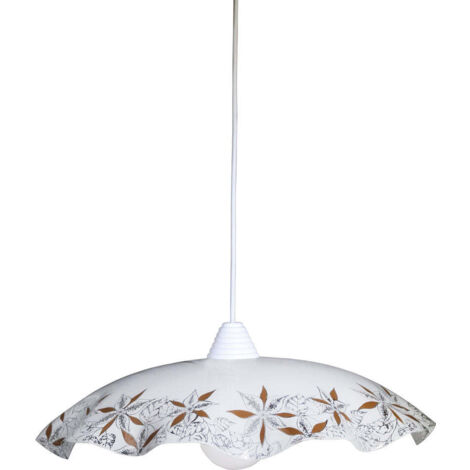 Sosp.d45 1xe27 m.bi v.lastra bianco - e-energy