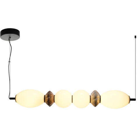 Sospensione BALOS Italux orizzontale LED 23W vetro ceramica