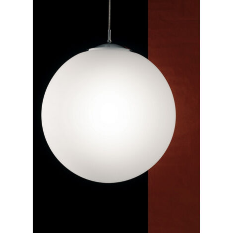 Sospensione City Bianco 1Xe27 35X41Cm - Fan Europe