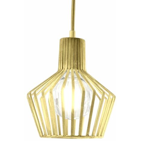 Sospensione classica gea luce gsokit gsos03 e27 led senza rosone metallo