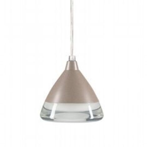 Sospensione Da Esterno Graal Alluminio E Termoplastica Tortora Led 20W 4000K