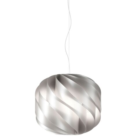 Sospensione Da Esterno Moderna Globe Polilux ® Argento 1 Luce E27
